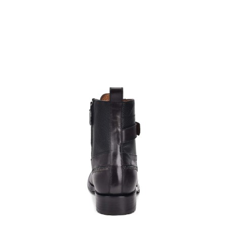 Men's black boots