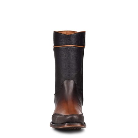 Men's leather cowboy boots