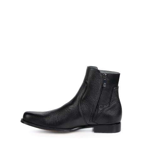 Men's black Chelsea boots