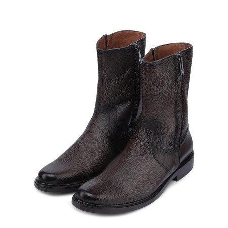 Men's Formal Dark Brown Boots