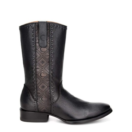 Men's genuine leather deerskin boots