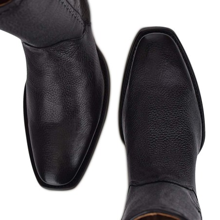 Men's genuine leather deerskin boots